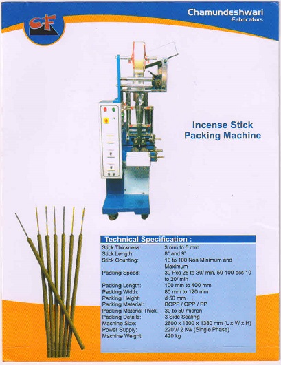 Agarbatti Packing machine